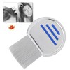Lice Comb, Terminator Lice Comb Stainless Steel Lice Nits Treatment