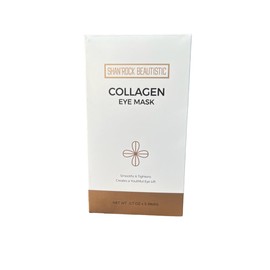 SHAN'ROCK BEAUTISTIC 5pc Luxury Collagen Eye Mask/Anti-Wrinkle Hydrating Eye Mask/Anit-Aging Moisturizing Eye Mask