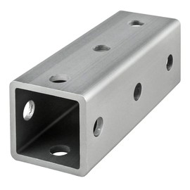 80/20 Inc., 9701, 1.5" x 1.5" RT Square Tube with Holes x 72"