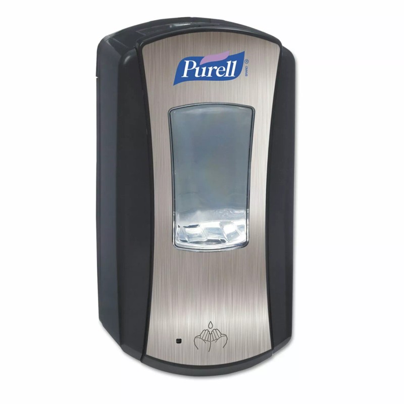 Purell *1-Pack* Gojo Purell LTX-12 Touch-Free Soap Dispense 1200ml Chrome/Black