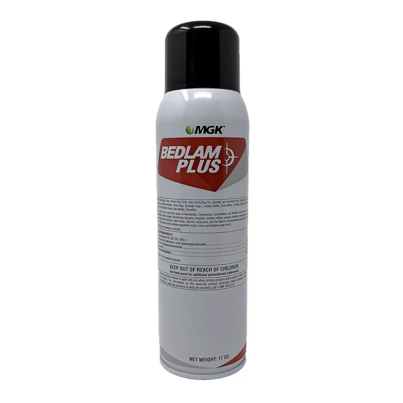 MGK Bedlam Plus Aerosol Insecticide Eliminates Bed Bugs 17 oz