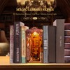 DIY Book Nook Kit 3D Wooden Puzzle Shelf Insert with