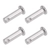 sourcing map Single Hole Clevis Pins - 6mm X 20mm