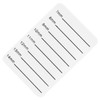 Mikinona Professional Lash Holder Board Acrylic Eyelash Tray (7-14mm) White