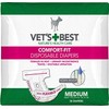 Vet's Best Comfort Fit Dog Diapers | Disposable Female Dog