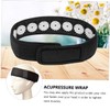 KOMBIUDA 1 Set 2pcs Head Massage Belt Abs Plastic Face