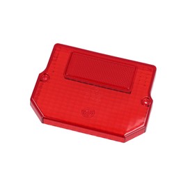 Rear Light Cap for BSL + BSKL, Red, Includes 2 Screws and Sealing Washers - Simson S53, S83, SR50, SR80 - MZ ETZ