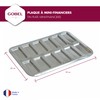 Gobel 167030 Platte Mini Financier Weißblech