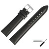 MARBURGER 27622 Watch Strap 22 mm Leather Smooth with Seam