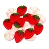 Bayside Candy Strawberries with Cream Gummies – Strawberry-Shaped Gummies with