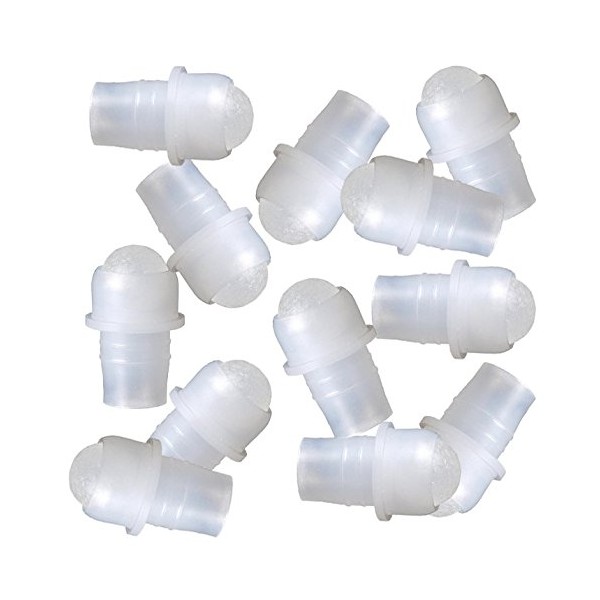 Grand Parfums 144 pieces Replacement Roller Ball Rollers for Glass Rollon Bottles, extra Fitments for Essential Oils