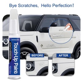 PQ Race Red Touchup Paint Compatible with Ford, 2-in-1 Scratch Repair Pen Exact Color Match, Car Scratch Repair Pen