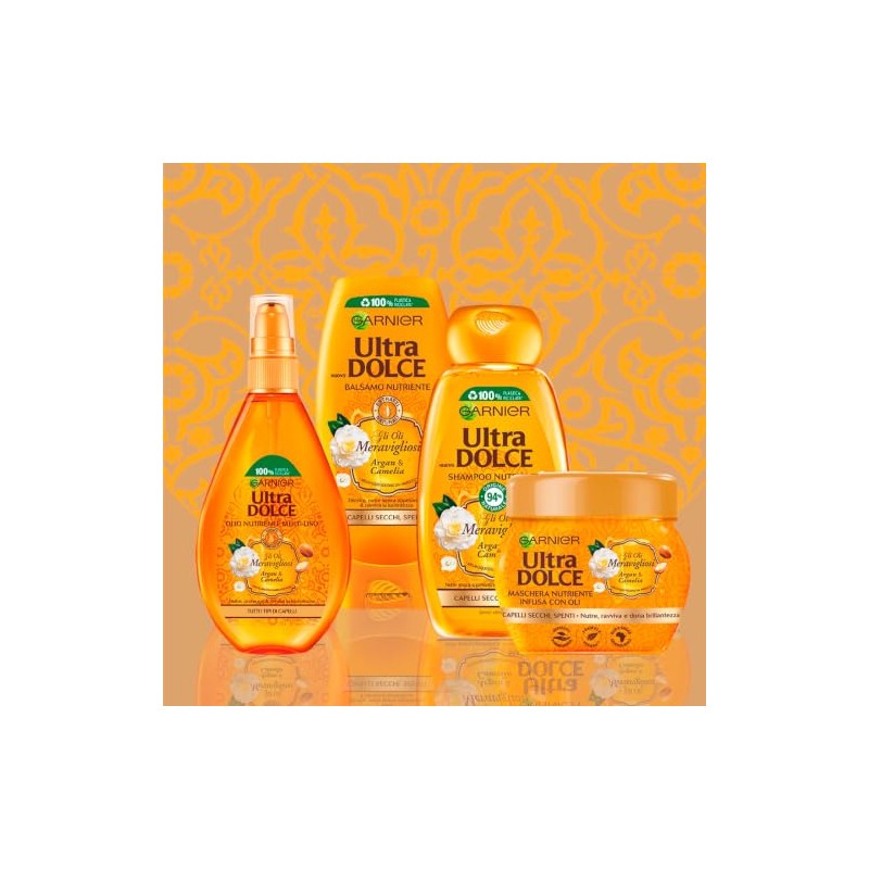 Garnier Ultra Soft Marvellous Oil with Argan and Camellia Oil,