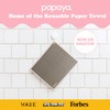 Papaya Reusable Paper Towels 2-Pack - 2 Sheets + 1