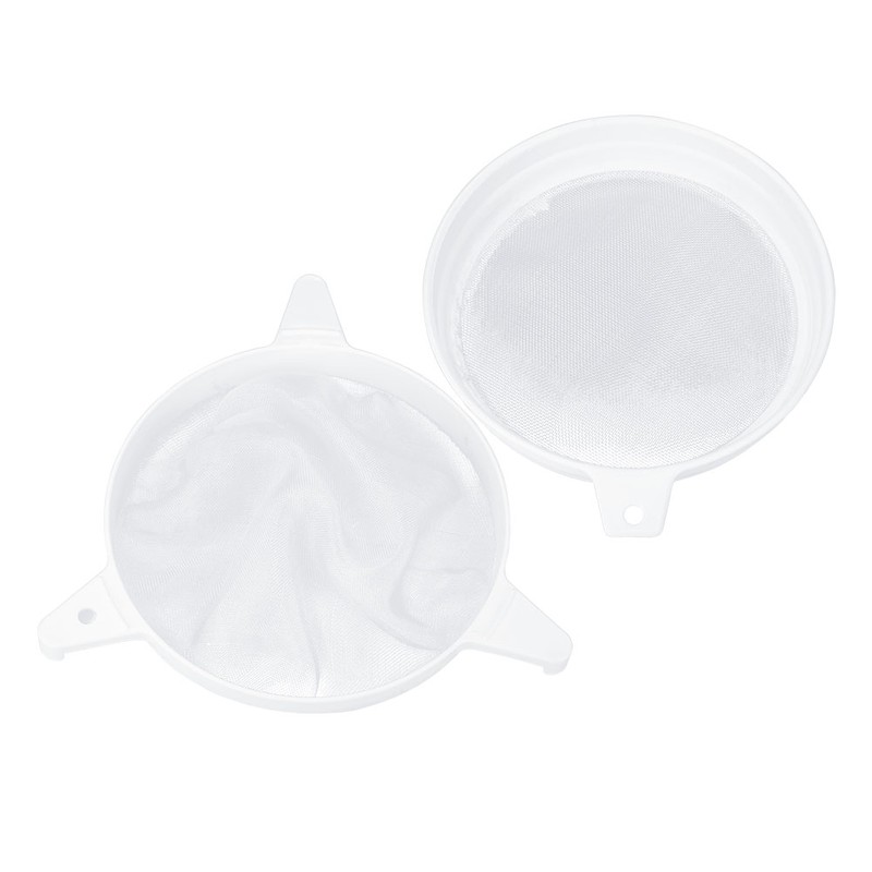Honey Strainer Double Sieve Extractor Filter Mesh Beekeeping Equipment Beekeeper