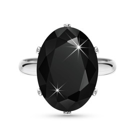 Linawe Women's Rings, False Diamond Moissanite Ring, Adjustable, Large Finger Ring, Women, Copper Rings Available in Three Gold, Rose Gold and Silver Tones, Glass Stone Rhinestone Glass stone, Created