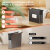 ThinkTex Extra Capacity Plastic Hanging File Folders, 3 Pack Reinforced