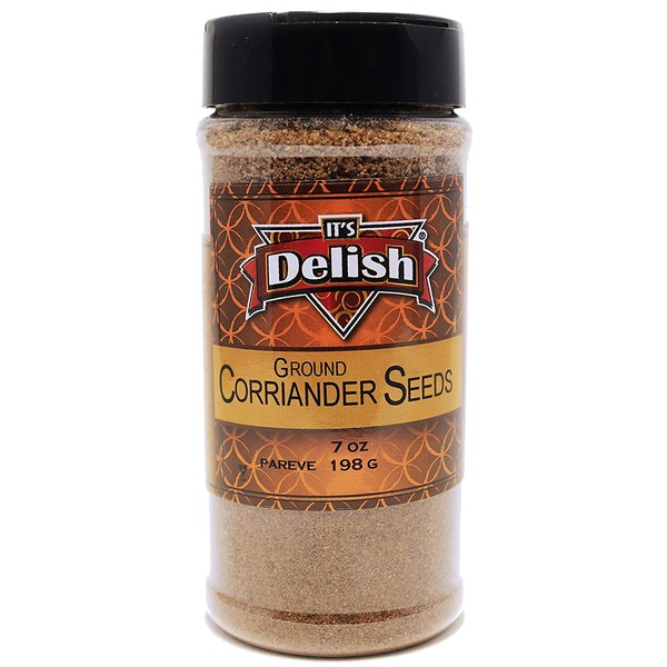 Coriander Seed Powder All Natural by Its Delish, 5 Oz. Medium Jar