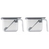 Marna K736GY Condiment Pot, Gray, Set of 2