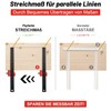 Marking gauge, scribing tool, carpenter's square, stop ruler for marking