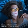 DreamGaze Blue Blocking Glasses for Better Sleep, Anti Blue Light