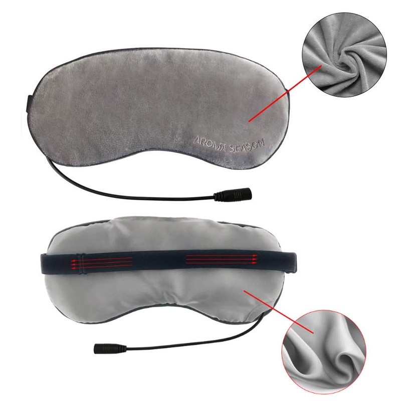 Aroma Season Heated Eye Mask for Sleeping, Great for Dry