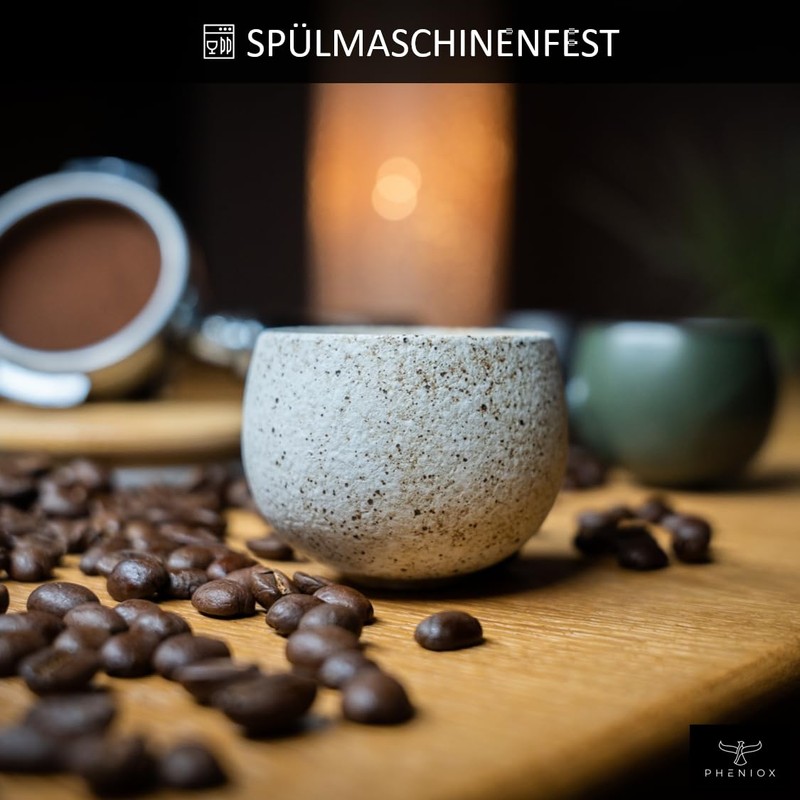 Pheniox Espresso Cups Set Timeout Mini | 5 x 50