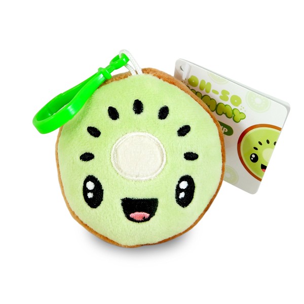 Scentco Fruit Troop Backpack Buddies - Scented Plush Toy Clips (Kiwi)