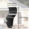 Biaungdo 12 Pcs Vinyl Siding Hooks, Heavy Duty Stainless Steel