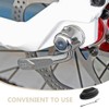 Sosoport Indoor Bike Trainer Stand Accessory Sturdy Plastic Front Wheel