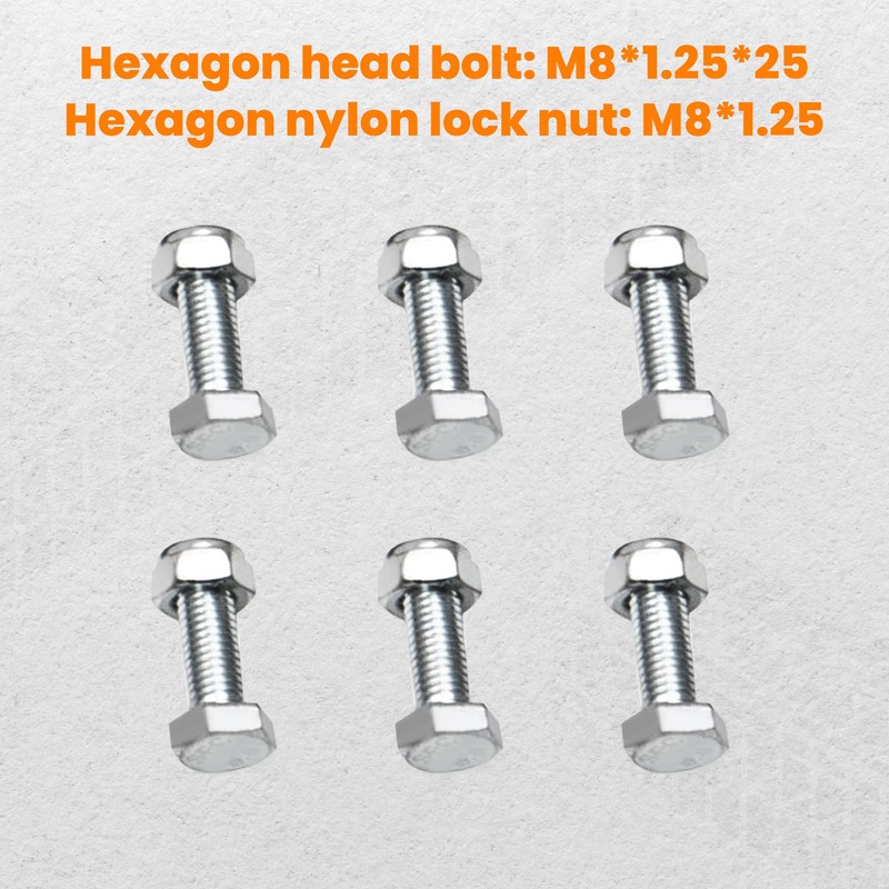 MaXpeedingrods 6Pcs Universal Car Roof Rack Gutter Mounts Kit Weld
