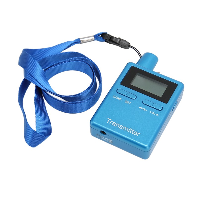Wireless Church Guide HiFi LCD Wireless Interpretation Equipment with Earbuds
