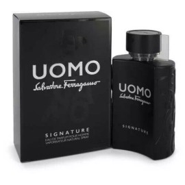 Salvatore Ferragamo Uomo Signature for Men Eau de Parfum Spray 3.4 Oz