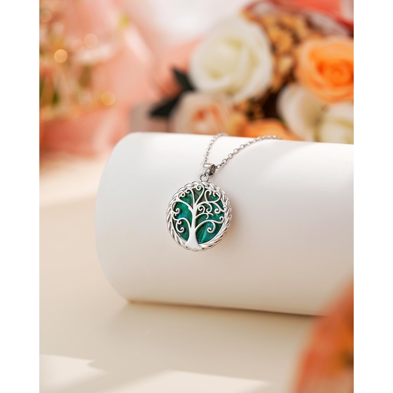 JOGDIAM Tree of Life Necklace Bonus Mom Gifts for Stepmom