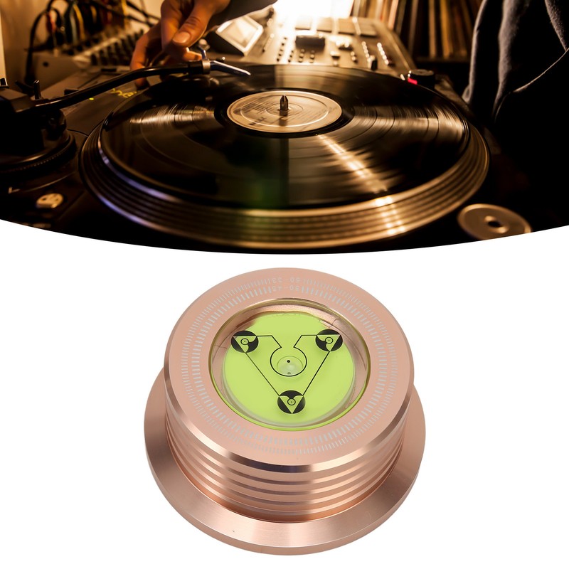 Record Weight Stabilizer Professional 50Hz 45rpm Vinyl Turntable Disc Stabilizer