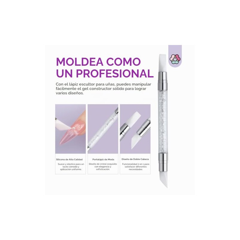 SAVILAND Gel de Uñas Solid Builder - 60G Gel de