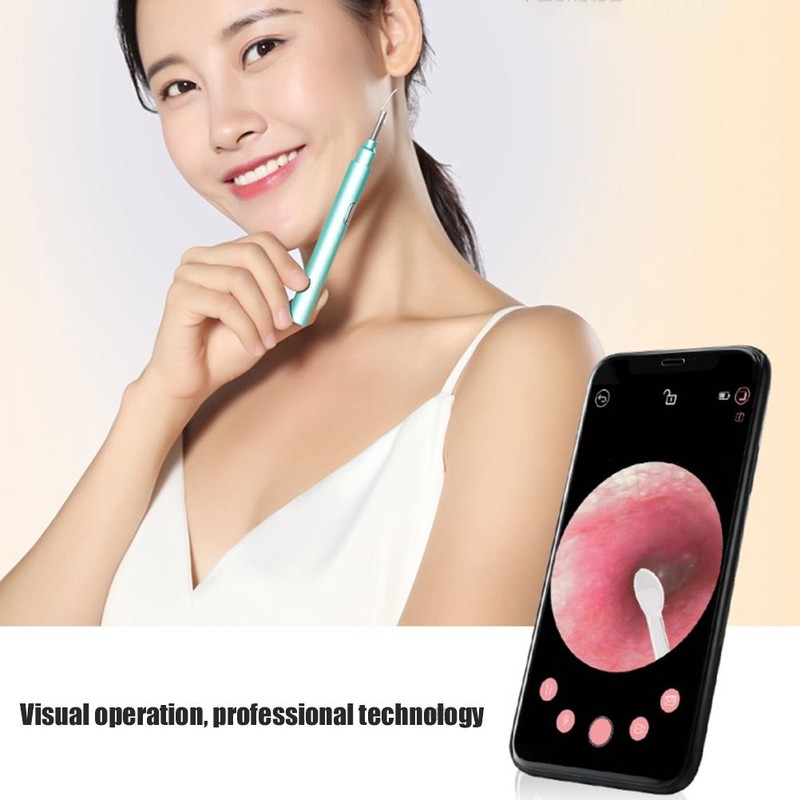 Ear Wax Removal Tool with Camera IP67 Waterproof 6 LED