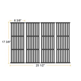 SafBbcue Grill Grates Replacement for Broil King Baron 320 S320 340 420 S420 440 Grill Parts Broil King 9225-84 9221-67 9221-64 9235-24 922554 9211-54 52005-281 Grills