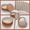 Uiifan Disposable Round Cupcake Liners Paper Baking Cups Wrappers Cupcake
