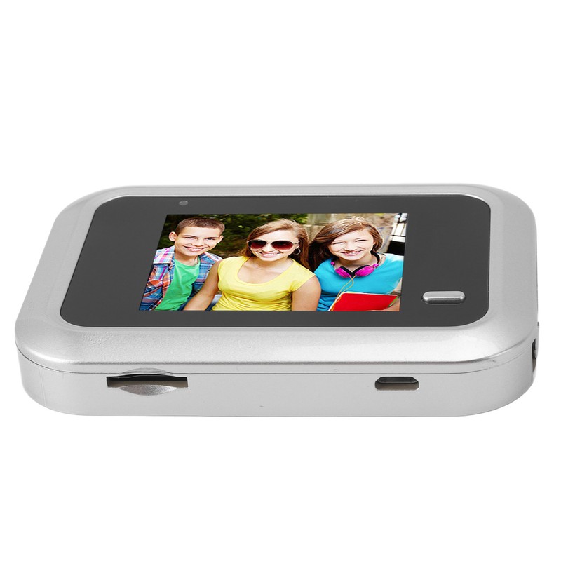 Electronic Peephole Camera Doorbell Wide Angle HD Sound Monitoring Automatic