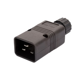 Strhowill IEC 320 C20 power adapter IEC 320 C20 Male DIY Rewirable Power Connector Adaptor 250V AC 16A (C20 power adapter)