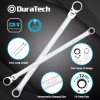 DURATECH 27PCS Extra Long Flex Head Ratcheting Wrench Set Double
