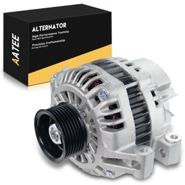 AATEE Upgraded Alternator for:-Honda CRV 2002 2003 2004 2005 2006 EX LX SE 2.4L L4, for:-Acura RSX Base Type-s 2002-2006 2.0L L4, 12V 90Amp CW 7-Groove Pulley OE# 31100-PND-004 13965 13966N