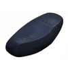 sourcing map XXL Black Blue Mesh Seat Full Cover Breathable