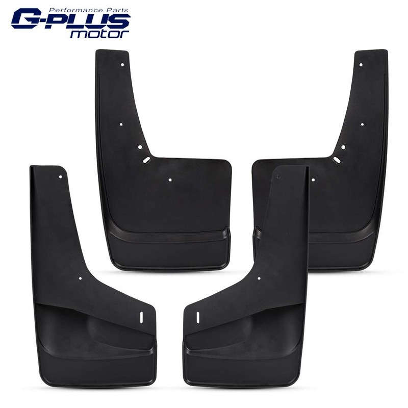 PIT66 Heavy Duty Molded Mud Flaps Mud Guards Splash Compatible