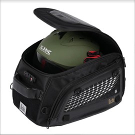 Niche Motorcycle Waterproof Tail Bag, Helmet Bag, Rear Seat Bag, Dual-use as Tail Bag and Tank Bag with TSA-Number Lock - 31L (NMO-2308)