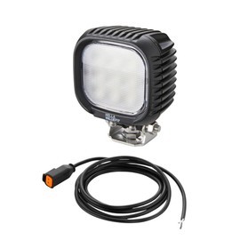 HELLA VALUEFIT 1GA 357 109-901 LED-Arbeitsscheinwerfer S3000-12/24V - 3000lm - Bügel - Bügelsystem - Nahfeldausleuchtung - Stecker: DEUTSCH Stecker - Menge: 1