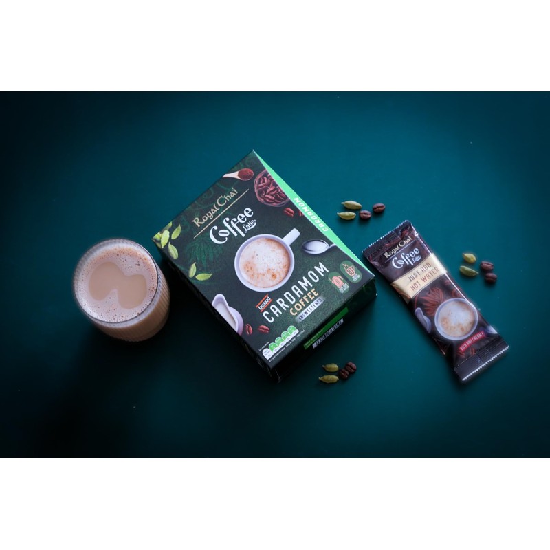 Royal Chai | Coffee Latte | Cardamom Coffee Unsweetened |10