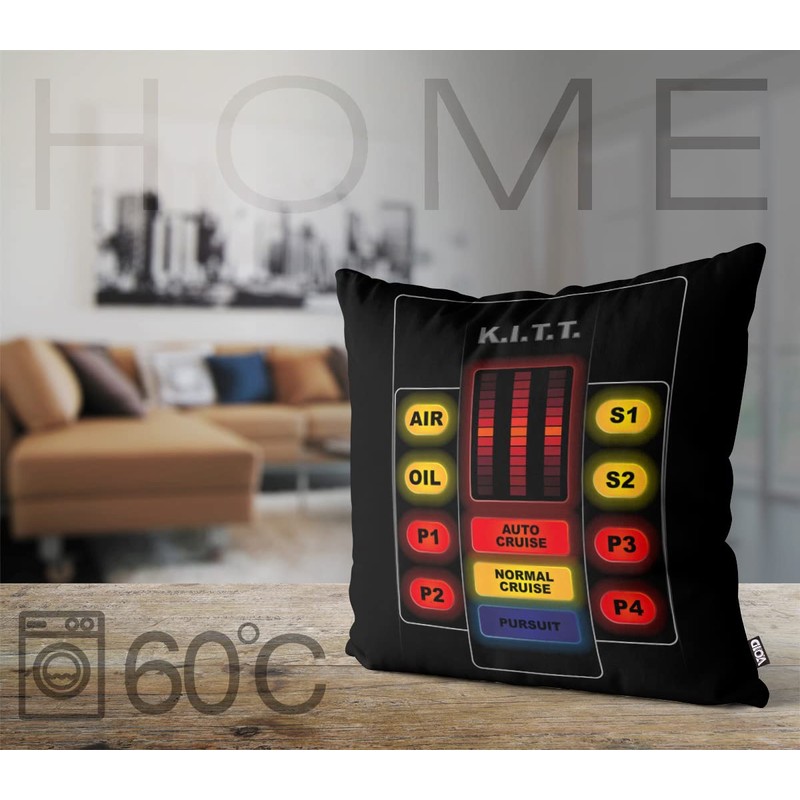 VOID K.I.T.T. Interface Cushion Cover Polyester Waterproof Outdoor Michael Knight