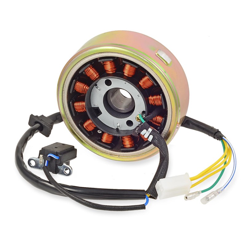 Magneto Stator with Flywheel Rotor Kit 12 Coil 5 Wire